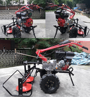 MeiQi 15HP 190F tondeuse à gazon manuelle tracteur tondeuse à gazon
