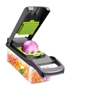 Gadgets 2024 Neuheit Professionelle kompakte Gemüsehackmaschine Salatschachtel Zwiebelschneider Dicer