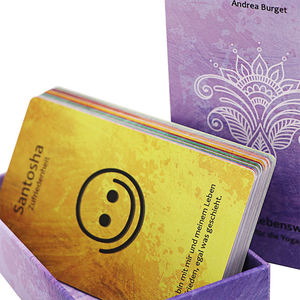 Impression personnalisée Tarot <span class=keywords><strong>Oracle</strong></span> Decks Cartes d'affirmation de la foi Cadeaux de la déesse Cartes d'affirmation - Product Image 2
