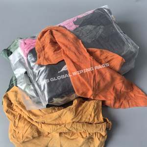 Paños de Limpieza de Felpa de Colores, 100% Algodón, Formulados para la Gestión de Equipos Industriales - Product Image 1