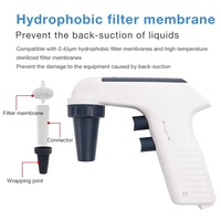 Remplisseur de pipette automatique de grande capacité 0.1-100ml transfert de liquide de micropipette électrique vente en gros