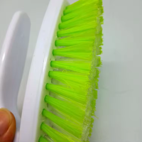 Sikat Cuci Pakaian Plastik Rumah Tangga Grosir dengan Gagang, Sikat Pembersih Noda Kain Sepatu dan Pakaian