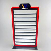 Présentoir en acrylique LED personnalisé avec lumières pour chaussures, écouteurs Bluetooth, vitrine en acrylique pour produits électroniques