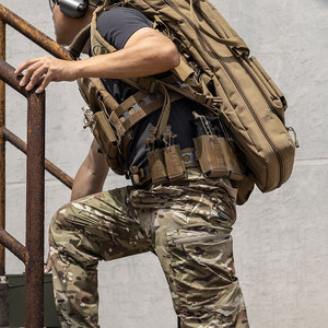 Emersongear Cordura 500Dナイロン5.56ダブルマグポーチ軽量クイックドロー射撃7.62タクティカルマガジンホルスターポーチ - Product Image 6