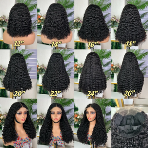 Closure Burmese Curly <b>Wig</b> Super Double Drawn Quality - Product Image 4