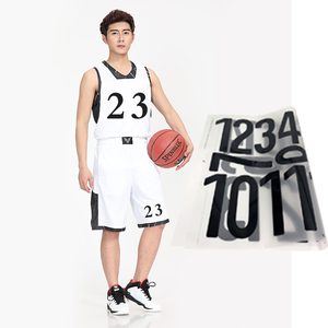 High Quality Washable Football Jersey Numbers Label Custom Heat <strong>Transfer</strong> Printing <strong>Iron</strong> <strong>on</strong> <strong>Transfer</strong> Flat and Tagless for Garment - Product Image 6