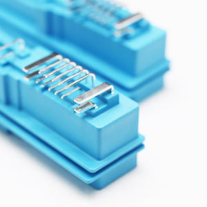 Muestras <span class=keywords><strong>gratis</strong></span> Conector de automóvil Posición de paso de 2,54mm 14 + 2 pines 90 grados con aguja plana de poste de ubicación para placa Pcb - Product Image 4