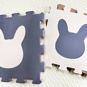 Tapis de jeu éducatif HONLOY pour enfants, tapis de jeu de <span class=keywords><strong>marelle</strong></span>, jouet sportif et doux, mousse EVA non toxique, 2 cm d'épaisseur, certifié CE - Product Image 3