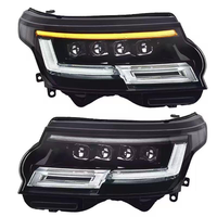 Phares LED modifiés pour Land Rover Range Rover Vogue 2013-2017, phares LED DRL, clignotants, feux de route, 12V