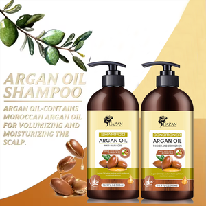 Kit de Soins Capillaires Professionnels Personnalisable avec Logo, Sans Sulfate, <span class=keywords><strong>Anti</strong></span>-<span class=keywords><strong>Pelliculaire</strong></span> et <span class=keywords><strong>Anti</strong></span>-Démangeaisons, au Collagène, à l'Huile d'Argan et de Tea Tree, Shampoing et Après-Shampoing - Product Image 6