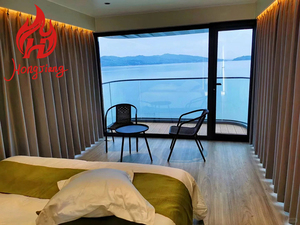 Модульный быстровозводимый контейнерный дом ConReady для отелей, офисов и вилл: недорогая капсульная комната из стали для курортных отелей - Product Image 3