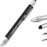 Stylo bille multifonction Ranguo personnalisé avec logo couleur, corps métallique, gravure laser, impression UV, promotionnel et économique