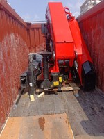Grue à flèche articulée 2t 5t 10t 15t 20t SPK32080D SPK74002G avec stabilisateurs arrière, télécommande et radiateur