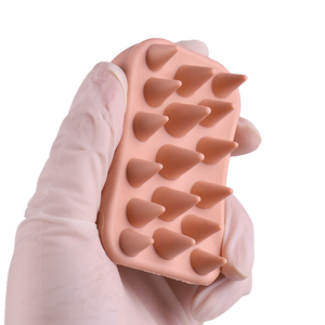 Peines de silicona para lavado de cabeza, masajeador de cuero cabelludo, excelente servicio - Product Image 2