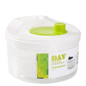 Essoreuse à salade Zenidoo multifonction pliable en plastique PP écologique, sécheuse à laitue, égouttoir manuel pour légumes - Product Image 1