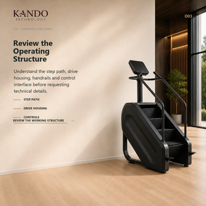 Máquina <span class=keywords><strong>Escaladora</strong></span> Comercial para Gimnasios, Hoteles, Zonas de Cardio en Apartamentos y Proyectos de Gimnasios Comerciales - Product Image 3