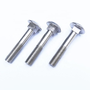 DIN603 SS 304 Cabeza Cuadrada Gal pernos de cabeza de hongo perno de carro - Product Image 2