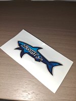 Autocollant de requin 3D Paul élégant, étanche, pour décoration DIY, livraison gratuite et rapide