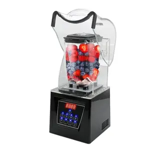 Newest Touchpad Controls Professional Blender Strong Heavy Duty Commercial Blender with Removable Soundproof Enclosure