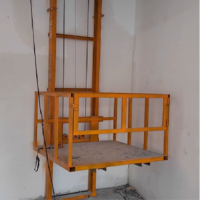 X-YES 3-15m intérieur extérieur Vertical Rail fret ascenseur hydraulique nouvelle cargaison Table élévatrice plate-forme Construction atelier moteur