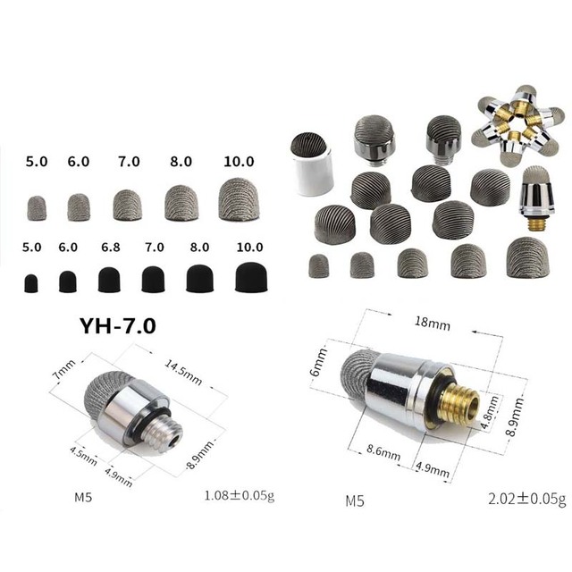 Customized High Sensitive Capacitive Stylus Pen Screw Tips