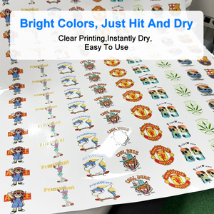 Película UV DTF <span class=keywords><strong>AB</strong></span> de alta adherencia A3 A4 <span class=keywords><strong>A2</strong></span> 30cm 60cm Material PET Etiqueta de transferencia UV Película <span class=keywords><strong>AB</strong></span> Película UV DTF Película - Product Image 3