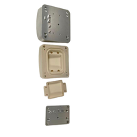 Boîtier de signalisation en alliage d'aluminium usiné CNC, boîtier de blindage RF, module de communication, boîtier en aluminium sur mesure