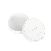 Boîte cadeau en tube de papier rigide écologique, personnalisée avec logo en feuille d'or, emballage en carton cylindrique pour cosmétiques, parfums, bijoux