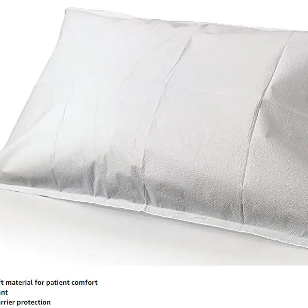 Disposable Pillow Cases White Pillow Covers Bulk Pillow Sheets for Hotels Single Use Pillowcase for Hospitals Hotel Hom