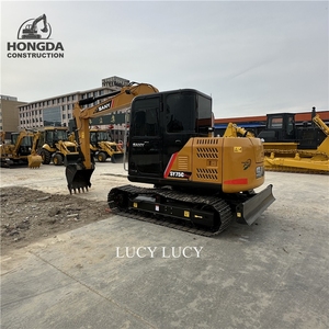 Excavatrice sur chenilles chinoise 75 tonnes SY75 d'occasion, matériel Sany, excavatrices lourdes SANY avec moteur Isuzu à vendre - Product Image 3