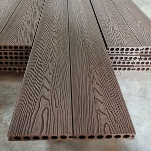 Planche de terrasse extérieure en <span class=keywords><strong>bois</strong></span> composite WPC de qualité supérieure Revêtement de sol en <span class=keywords><strong>bois</strong></span> 3D pour piscine jardin terrasse WPC - Product Image 2