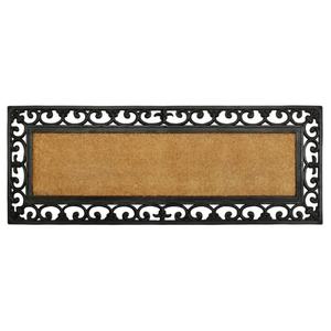 18" X 48" Moulded Rubber Coir Irongate Indoor and Outdoor Doormat - Product Image 2