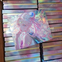 Colección Mayorista de Tarjetas de Papel de Sailor Moon, Tarjetas de Arte de Personajes de Anime, Tarjetas Coleccionables de Usagi y Luna, Set de Regalo de Merchandising para Fans