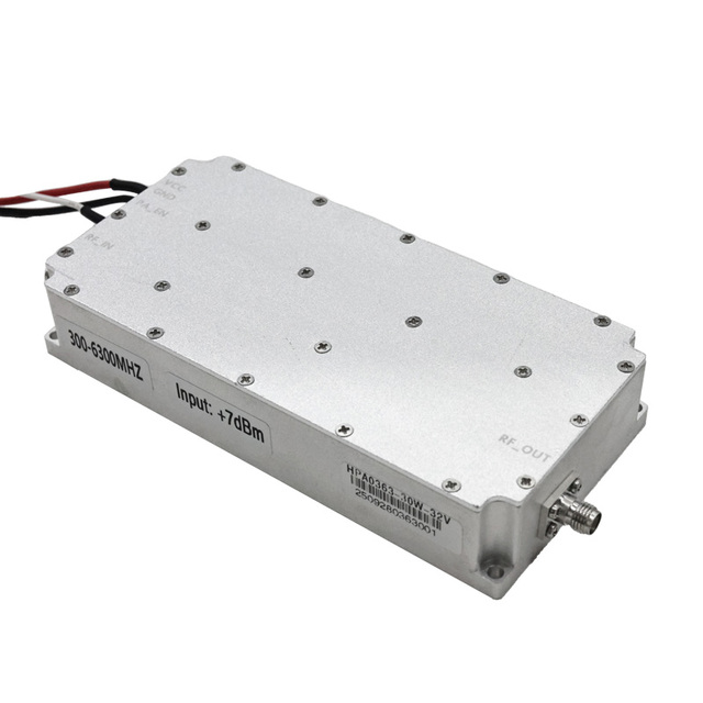 Tatusky 300-6000Mhz 30W Full Wide Band Signal Wireless & Rf Modules Amplifier GaN Defense System Amplifier Power Module