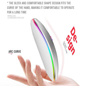 X824 Novo Computador Acessórios Para Office Business <span class=keywords><strong>Mouse</strong></span> Mudo Silencioso Dual-mode Optical Wireless <span class=keywords><strong>Mouse</strong></span> Luminous Rgb Gaming Mous - Product Image 4