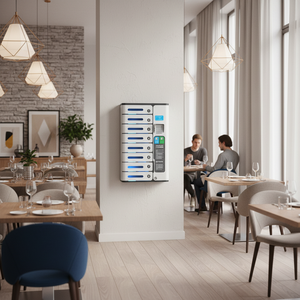 Gabinete de Carga Clásico <span class=keywords><strong>MIA</strong></span> Pro de 8 Compartimentos con Código PIN y Pantalla Publicitaria Opcional, <span class=keywords><strong>Muy</strong></span> Popular en el Mercado Europeo - Product Image 1