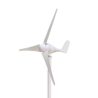 300W petit moulin à vent haute efficacité, système d'éclairage routier hybride solaire éolien 12V 24V, générateur d'éolienne à sortie de pleine puissance 100%