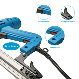 WISDOM <span class=keywords><strong>prix</strong></span> d'usine T50 pistolet à clous électrique Offre Spéciale agrafeuses à air comprimé cloueuses à main pour le travail du bois - Product Image 2
