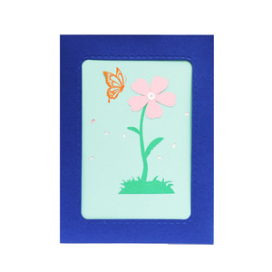 Tarjetas 3D Pop-up de <span class=keywords><strong>cumpleaños</strong></span> y aniversario Para <span class=keywords><strong>Hija</strong></span> Tarjetas de felicitación con temática de mariposa para niños hechas de papel - Product Image 6
