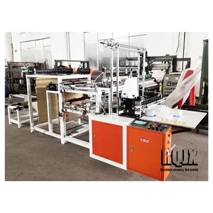 Automatic flat bottom bag making machine pouch make machine