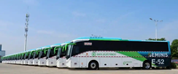 Autocar de tourisme 100% électrique de 12 m, 52 places, conduite à droite, boîte automatique en option, bus interurbain pour passagers avec grand compartiment à bagages