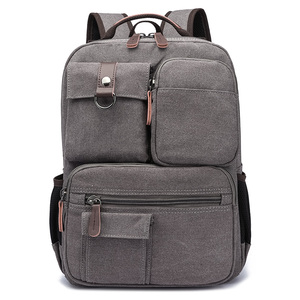 Bền Thời Trang Cổ Điển Vải Cao Đẳng Rucksack Du Lịch Ba Lô Cho Nam Giới Phụ Nữ Cho Du Lịch Trường Máy Tính Xách Tay Bookbag - Product Image 3