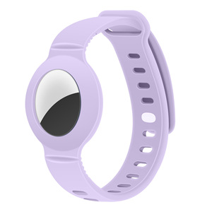 Housse pour <span class=keywords><strong>Apple</strong></span> AirTag, bracelet en silicone souple, Air Tag anti-perte, étui de protection, coque, tracker pour enfants, localisateur, bracelet de montre - Product Image 4