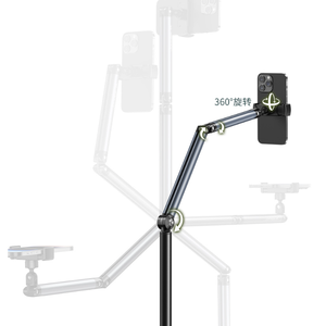 Support de sol paresseux 720 support de téléphone portable réglable support de <span class=keywords><strong>tablette</strong></span> Portable universel en métal support de <span class=keywords><strong>tablette</strong></span> PC pour ipad - Product Image 4