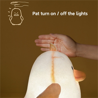 Nouveaux produits explosifs mignon bébé oreiller de couchage lampe à LED blanc peluche veilleuse jouet