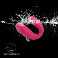 Vibrateur oral Suxue, vibromasseur en forme de rouge à lèvres, anneau vibrant pour la langue, couple pour femmes, vibromasseur en forme de U, jouets sexuels