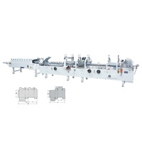 ZH-600G Gluer de dossier inférieur de serrure automatique d'accident de 700G 800G pour de petites boîtes