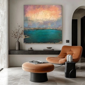 Art mural 3D contemporain, carré, abstrait, minimaliste, fantaisie, décoration personnalisée, art mural moderne pour la décoration de la maison et la galerie - Product Image 5
