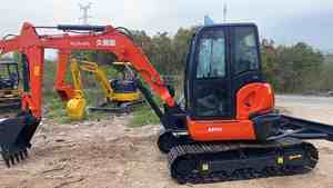 Excavadora KX155-3 Usada Fabricada en Japón |   Excavadora de cadenas de 5 toneladas de segunda mano |   Mini Excavadora de Alta Calidad en Venta - Product Image 2