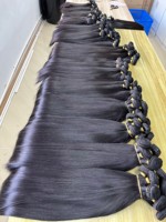 Vente en Gros de Cheveux Humains Vierges Raides Vierges Bundle de Cheveux Cambodgiens Non Transformés 100% Cheveux Humains Pour Femmes Noires